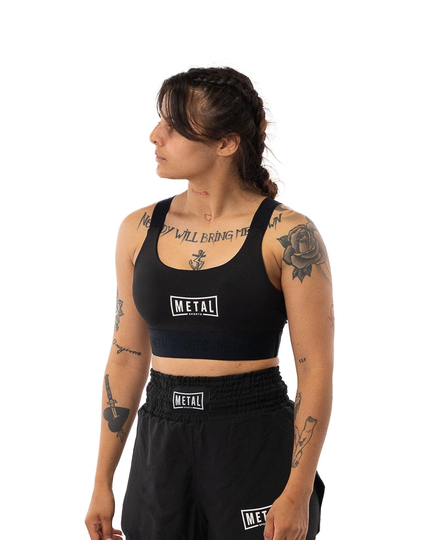 Sutiã elástico mulher Metal Boxe 5/7