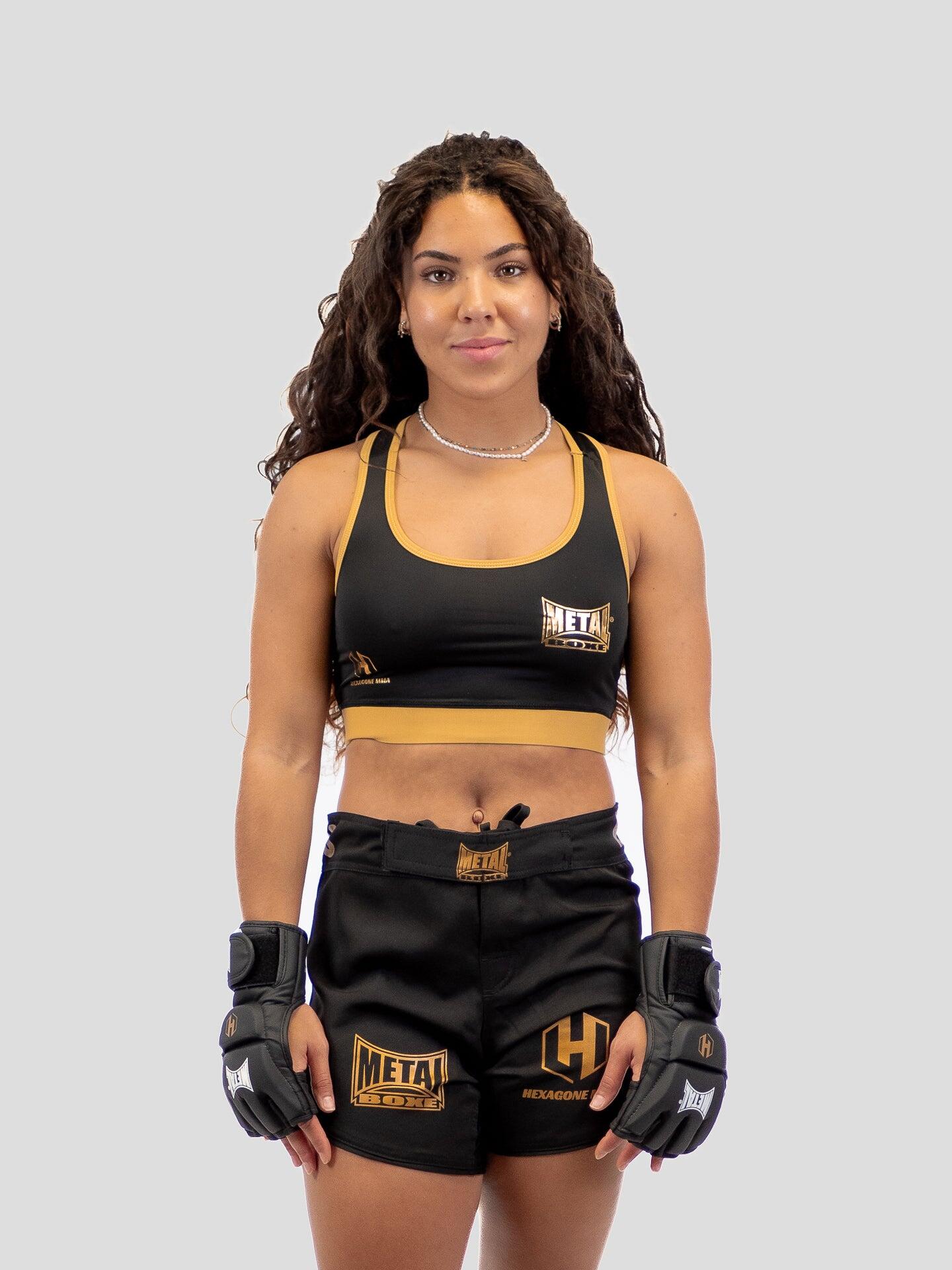 Brassière femme MMA Metal Boxe Hexagone 7/7