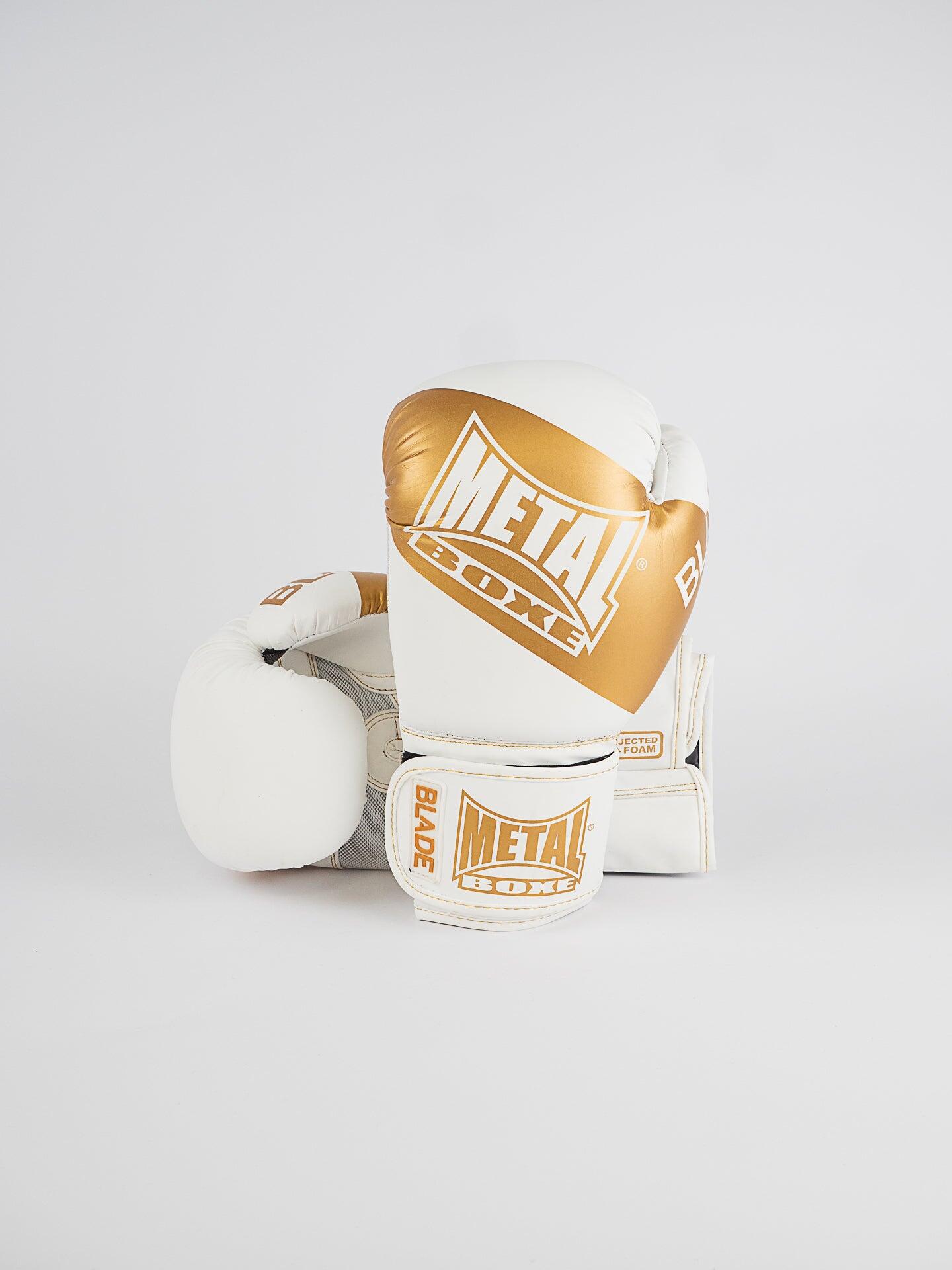 Rękawice bokserskie Metal Boxe blade golden 2/7