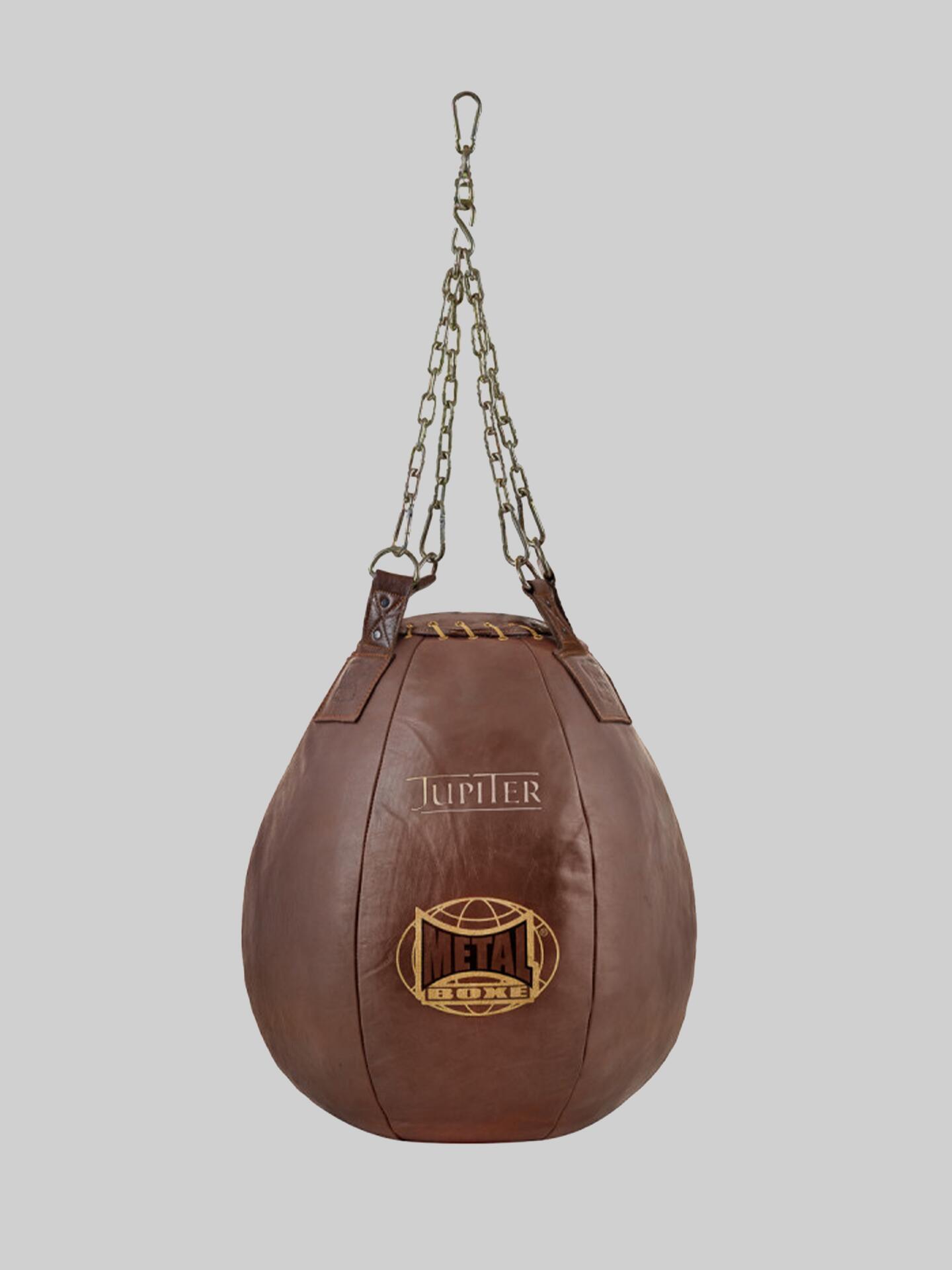 Grande poire en cuir jupiter metal boxe 6/7