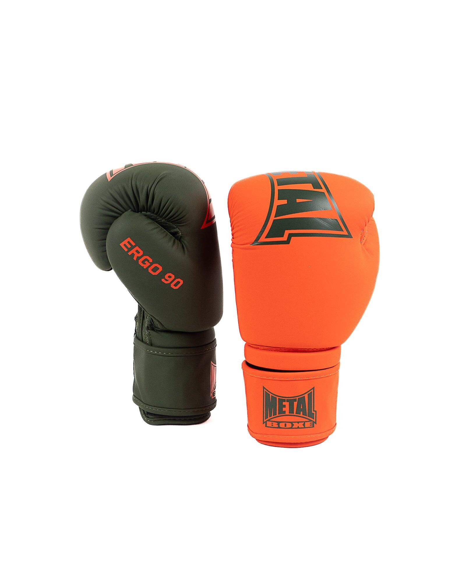 Gants de boxe Metal Boxe Ergo90 Olive 16 oz 6/7