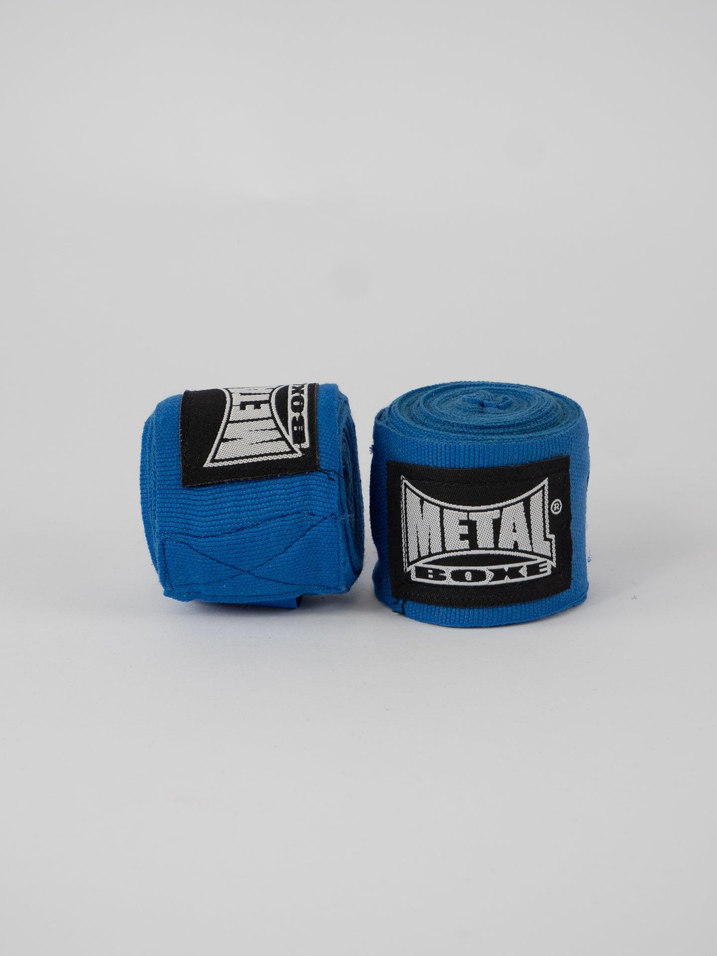 Metal Boxe Bandes De Boxe 2.50 Bleu 6/7