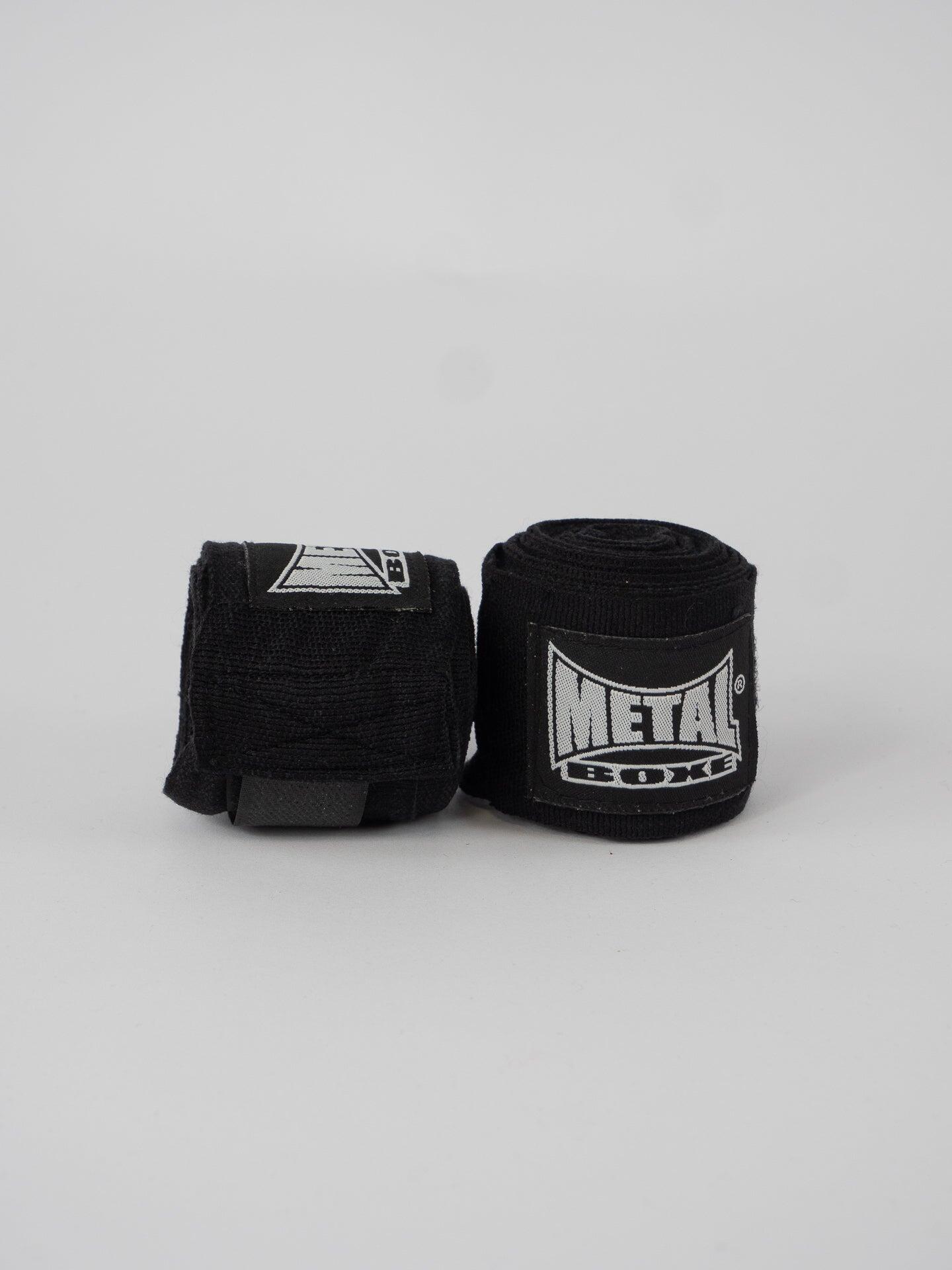 Metal Boxe Bandes De Boxe 2.50 Noir 7/7