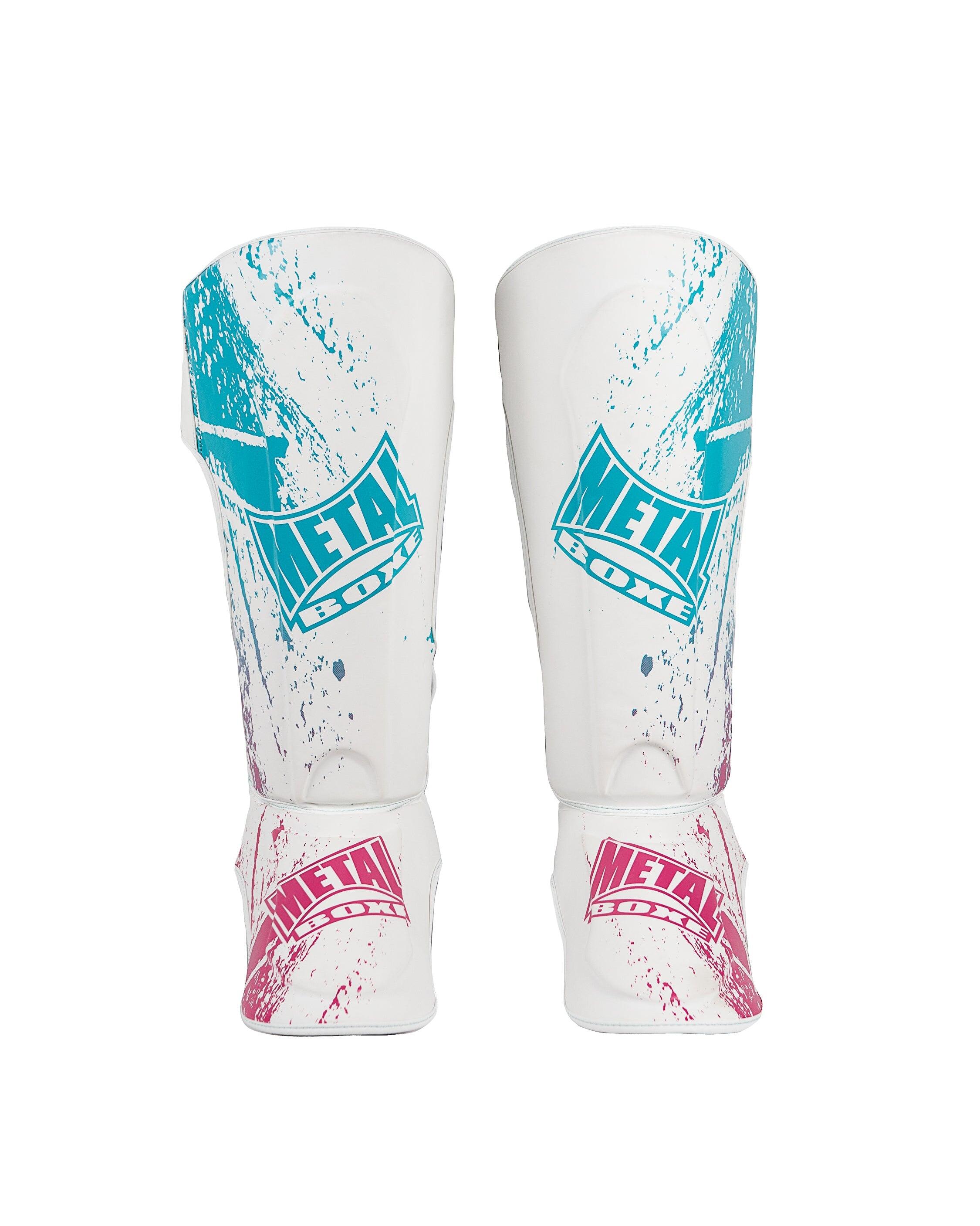 Scheenbeschermers voet Metal Boxe Miami Vice 3/7