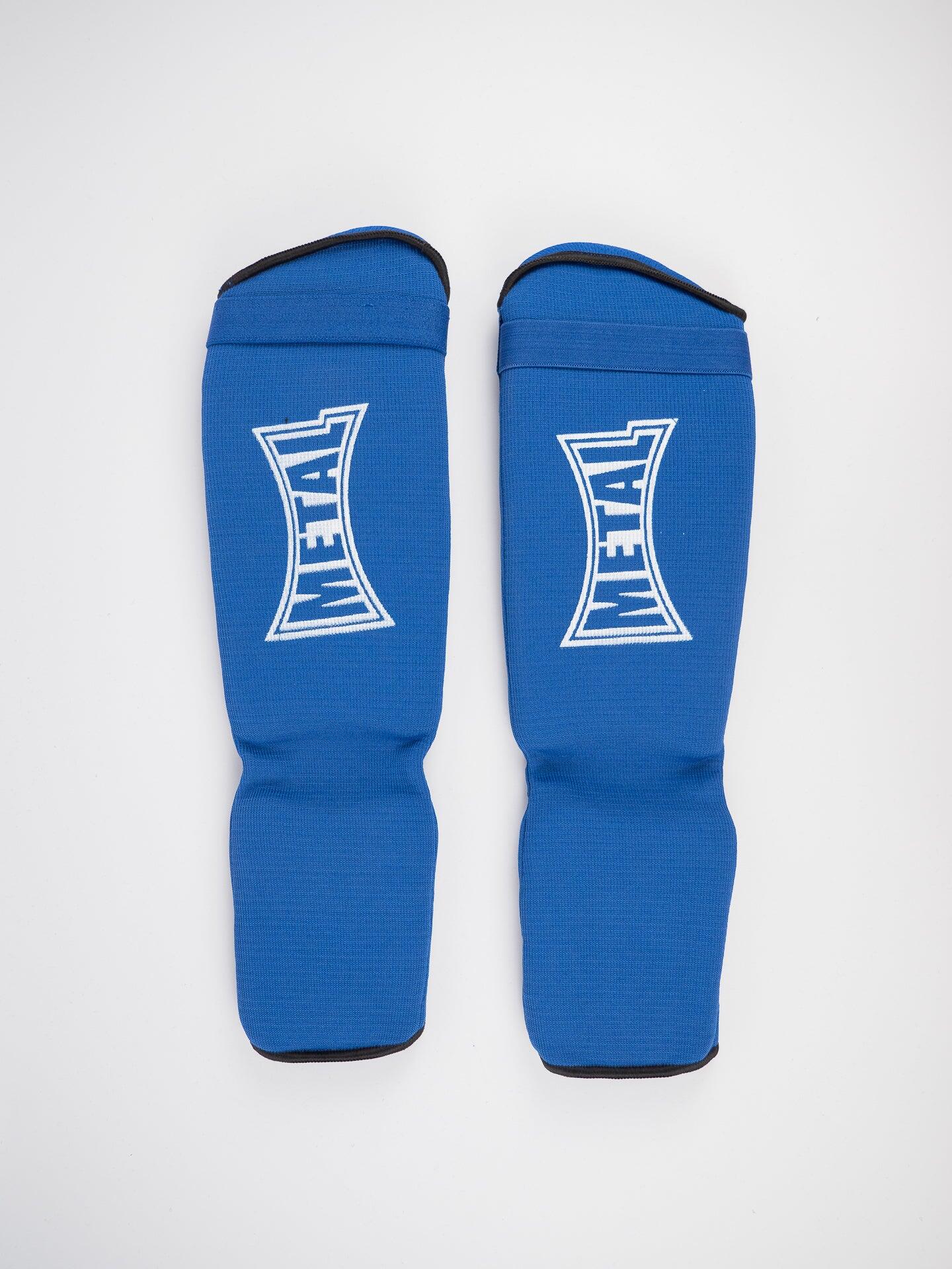 Metal Boxe Schienbein- Und Fussschutz Aus Baumwolle Elast. Bleu S 6/7
