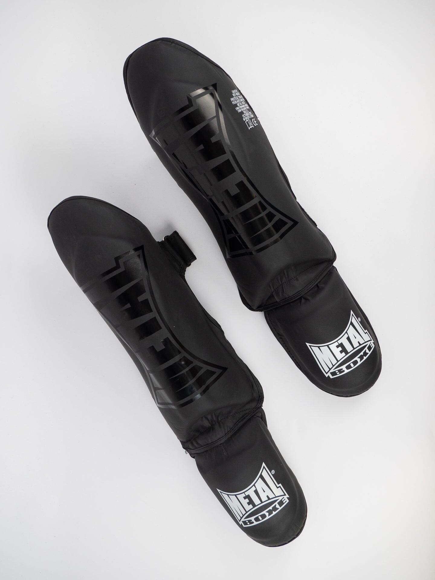 Metal Boxe Schienbeinschutz+Pied Anatomique M Black Light 7/7