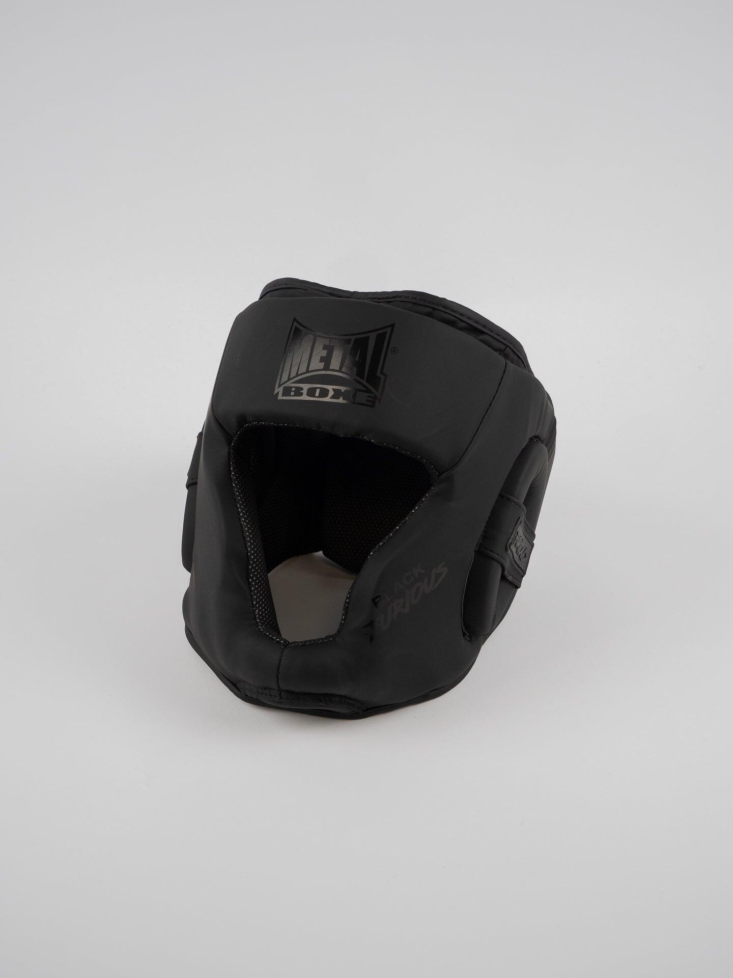 Bokshelm Black furious Metal Boxe 4/7