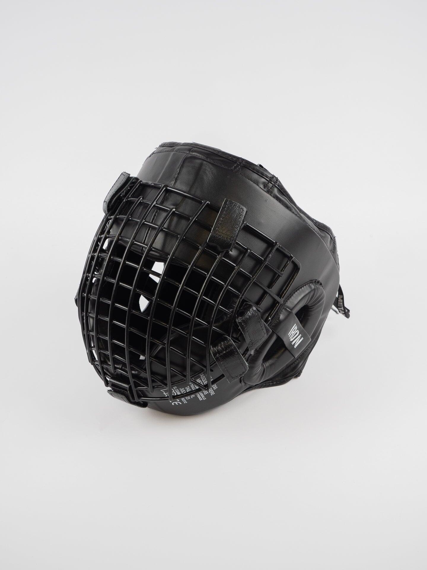 Casco integral con rejilla de metal 7/7