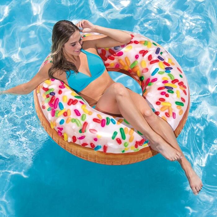 Aufblasbarer Donut-Ring 99 cm 7/7