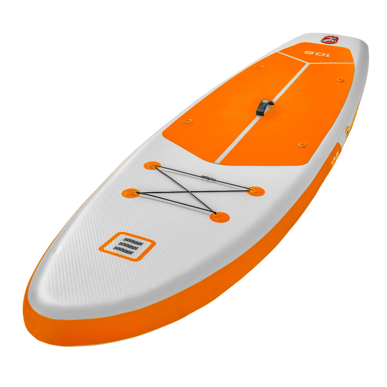 Prancha de Stand Up Paddle Insuflável Waterfall Touring 10.6 Laranja + Encosto 5/8