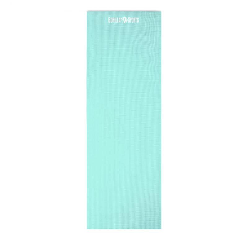 Esterilla Yoga Pilates Gorilla Sports Azul Hielo 180x60x0,5cm 6/7