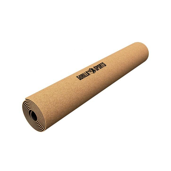 Yogamat - Fitnessmat - Kurk - 5 mm dik 3/7