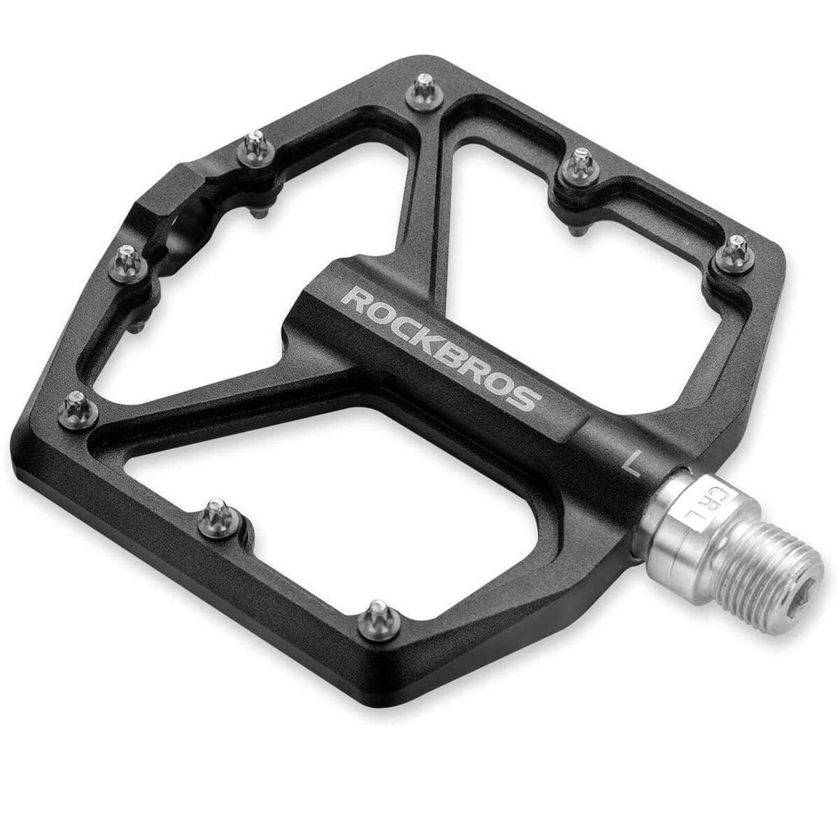 Aluminum Alloy Pedals Bicycle Flat Pedals Bearing 9/16" MTB Road Bike