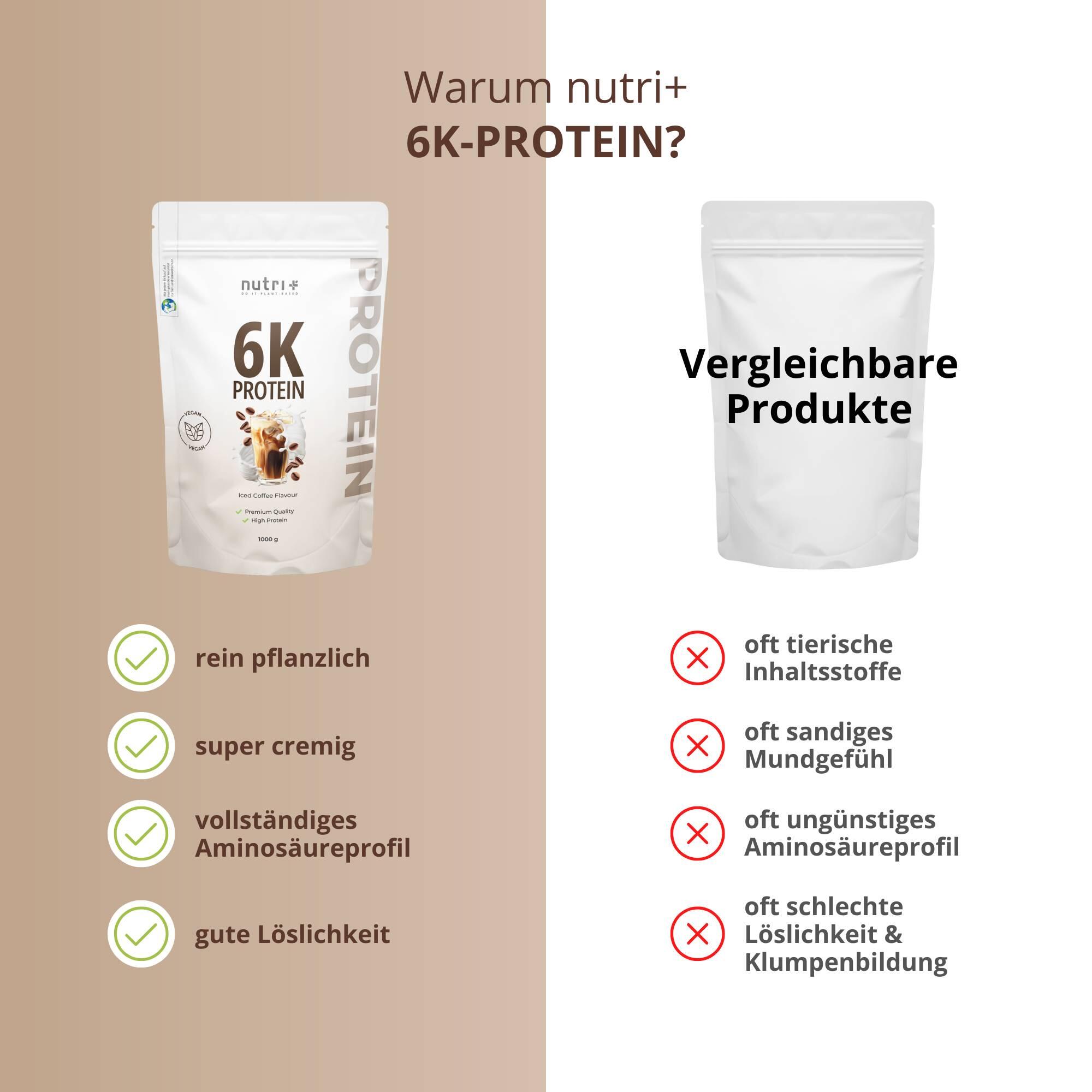 Proteinpulver 6K 1000g - Iced Coffee 5/5