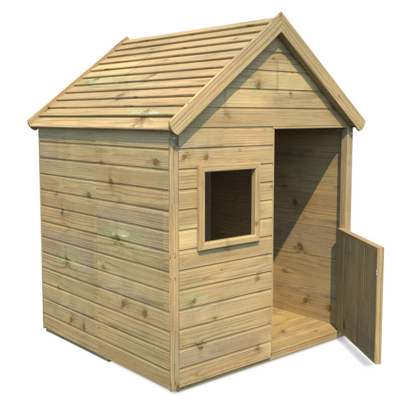 Maisonnette en bois traité pour enfantr MARINA 1/5
