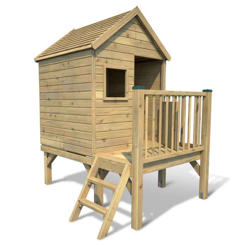 Cabane en bois enfant sur pilotis WINNY 1/5