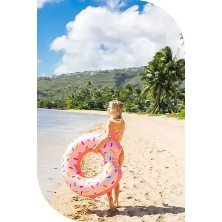 Intex Rainbow Donut Swimming Ring 94x23 Cm