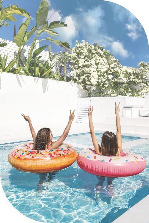 Intex Rainbow Donut Swimming Ring 94x23 Cm 6/7