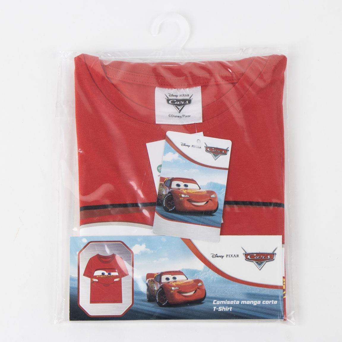 Camiseta manga corta Infantil Cars Rayo McQueen Rust-eze Roja 6/6