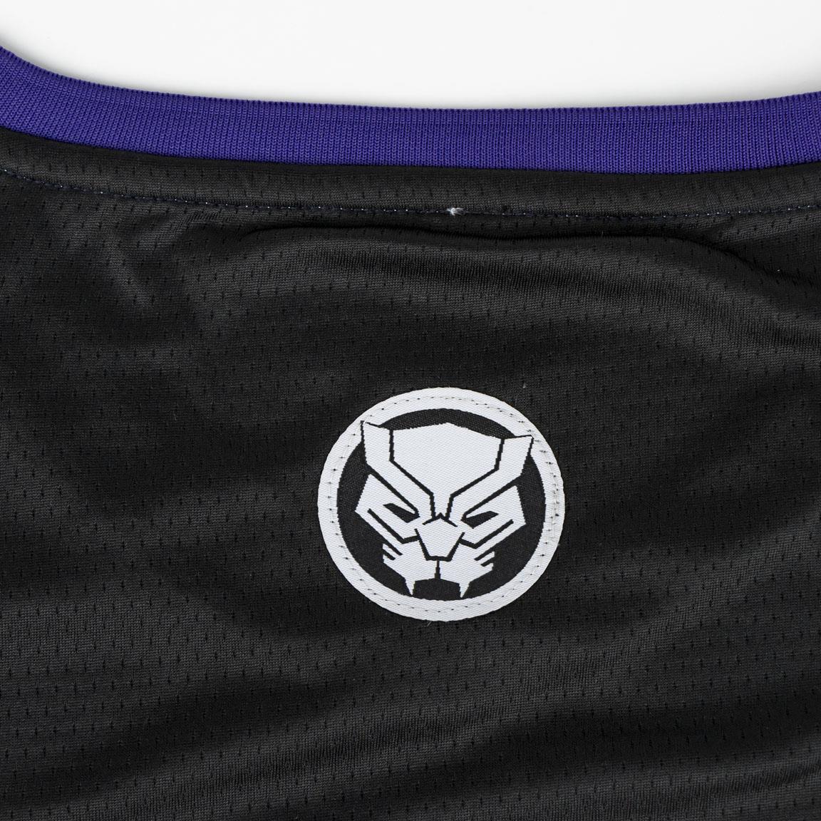 Camiseta Sin Mangas de Baloncesto Adultos Black Panther Negra 4/5
