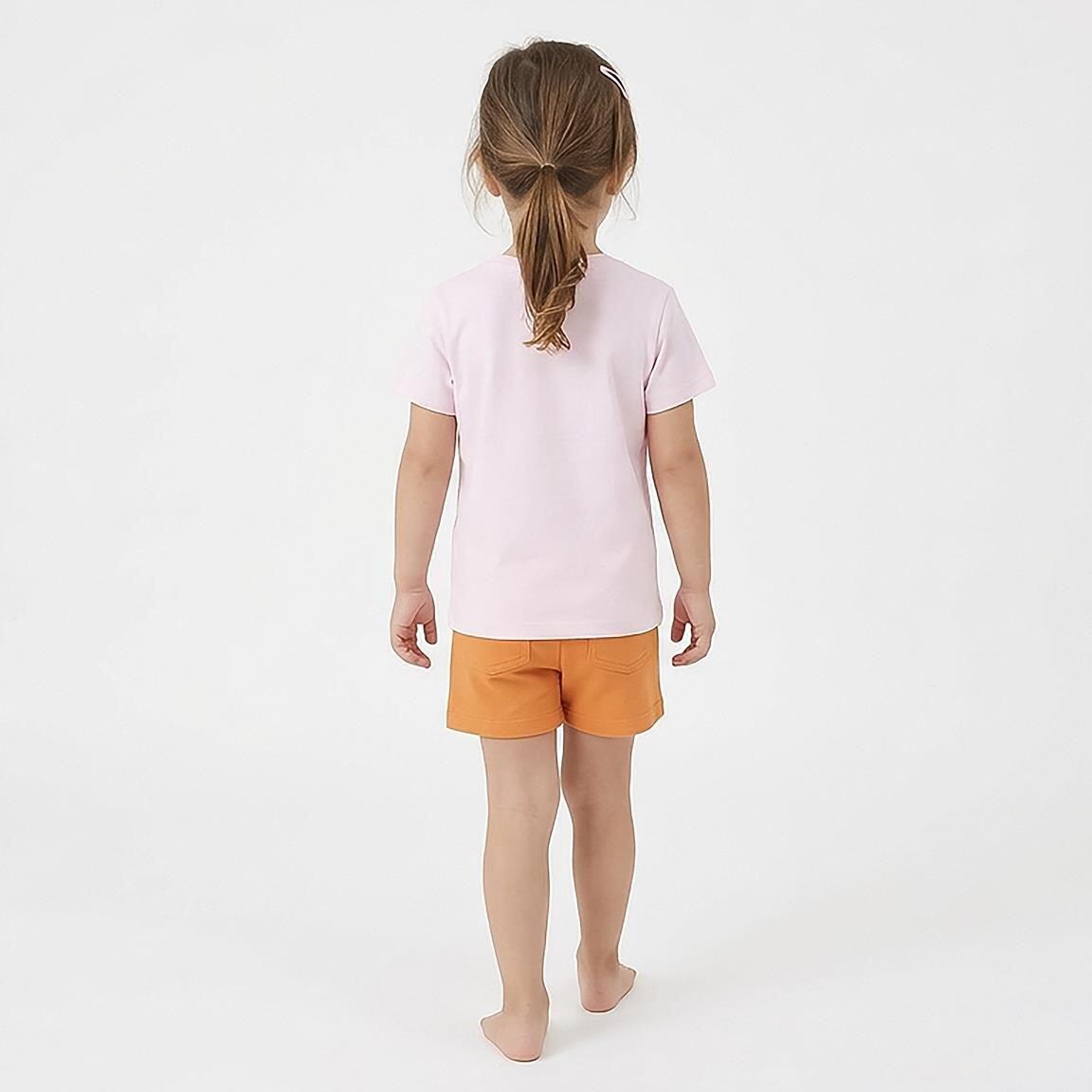 Camiseta manga corta Niños Dora la Exploradora con Estampado Rosa Claro 7/7