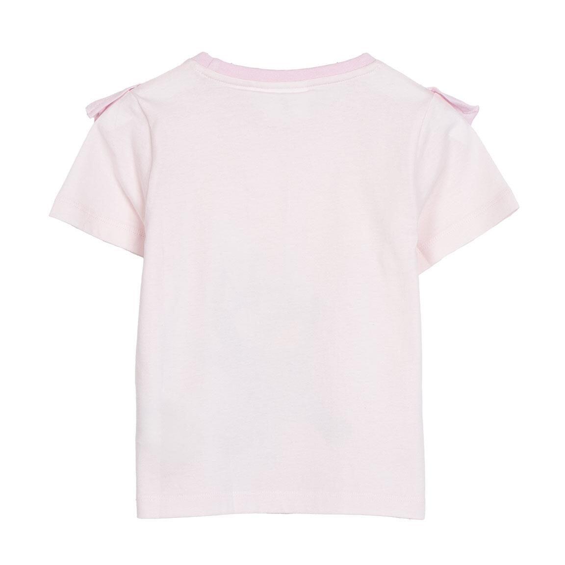 Camiseta manga corta Bambini Bluey con volantes en hombros Rosa Claro 2/5