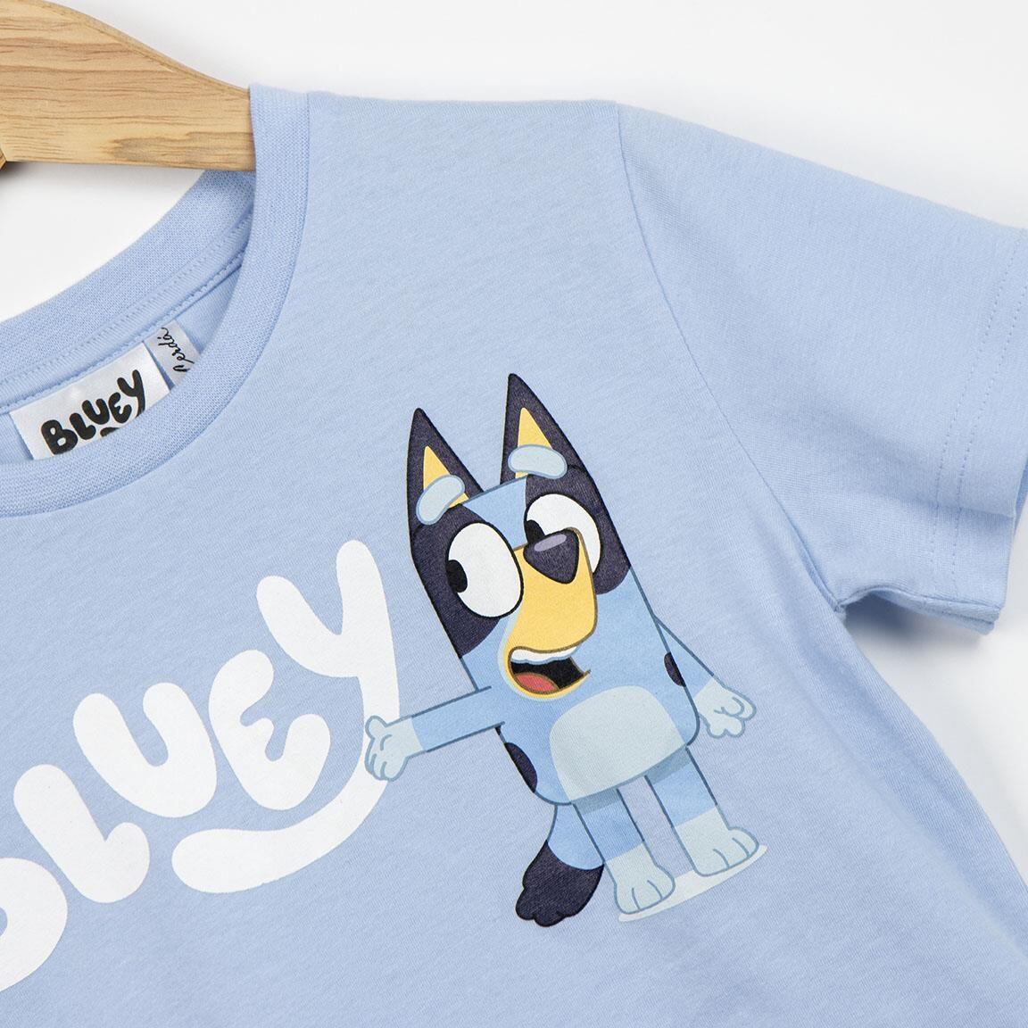 Camiseta manga corta Kinder Bluey mit Estampado Frontal Azul Claro 3/5