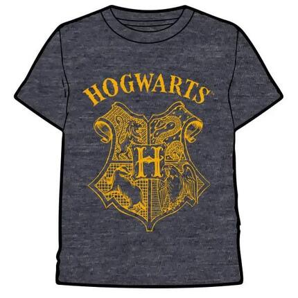 Camiseta Adulto Harry Potter Gryffindor con Estampado Frontal Granate