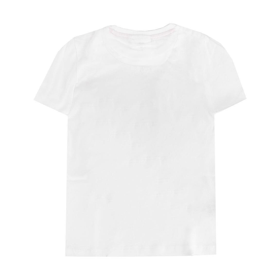 Camiseta Kinder Hello Kitty manga corta mit estampado frontal Blanca 2/3