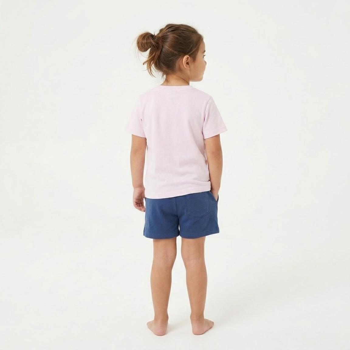 Camiseta manga corta Infantil Bluey com estampado frontal Rosa Claro Light Pink 7/7