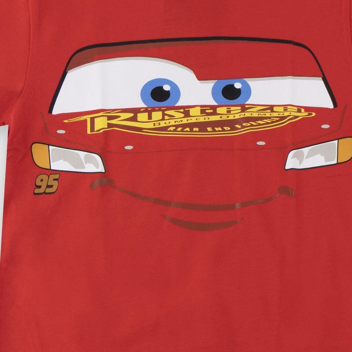 Camiseta manga corta Infantil Cars Rayo McQueen Rust-eze Roja 3/6