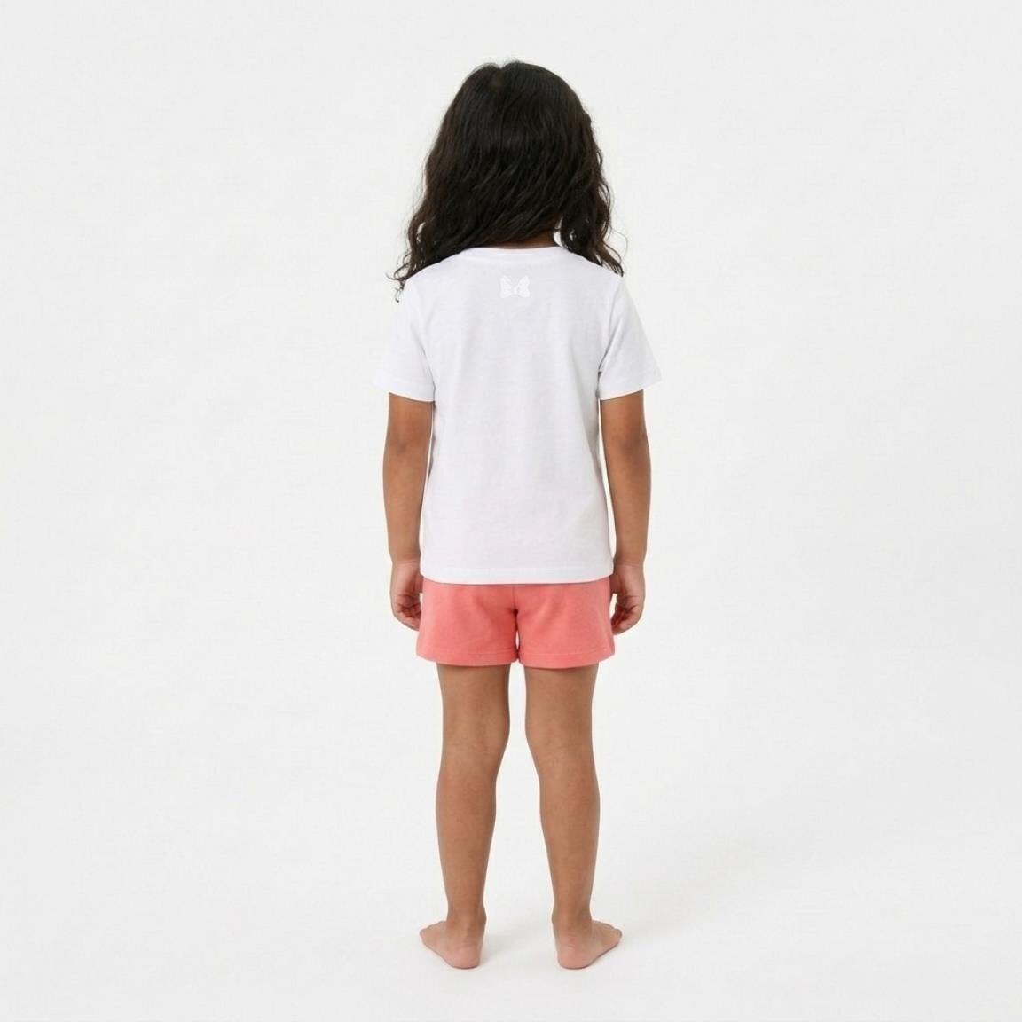 Camiseta manga corta Infantil Moana com estampado Vaiana e Pua Blanca 5/6