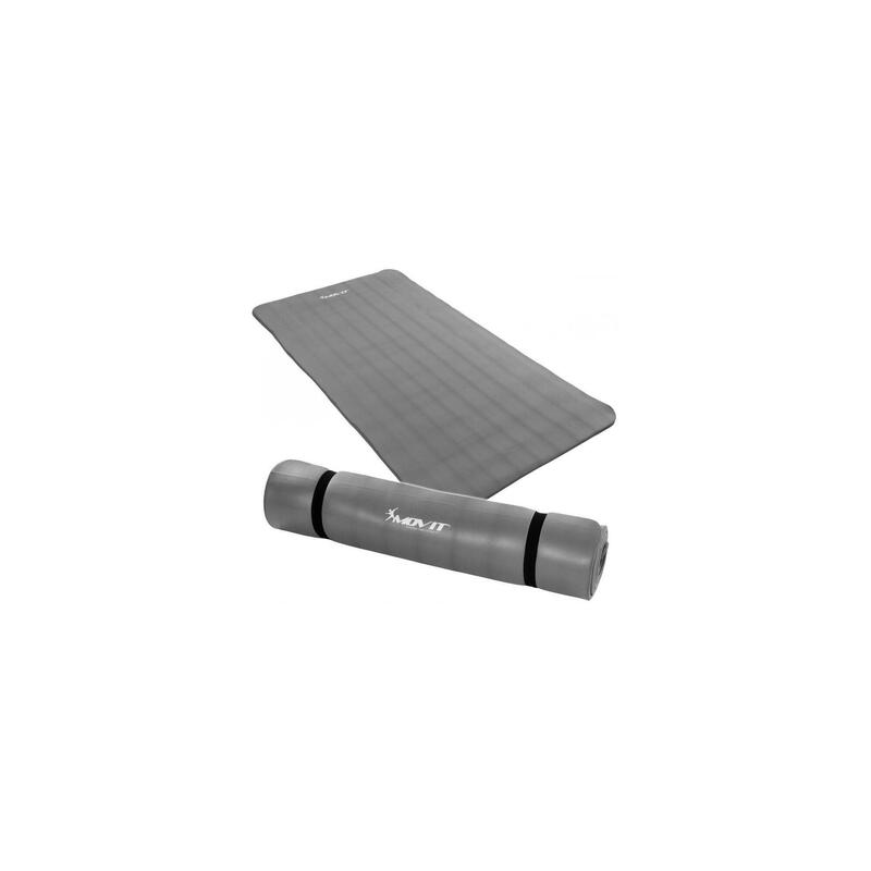 Covoras de gimnastica, MOVIT®, 190 x 100 x1,5cm, gri