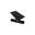 Covoras de gimnastica MOVIT®, 190 x 100 x 1,5cm, negru
