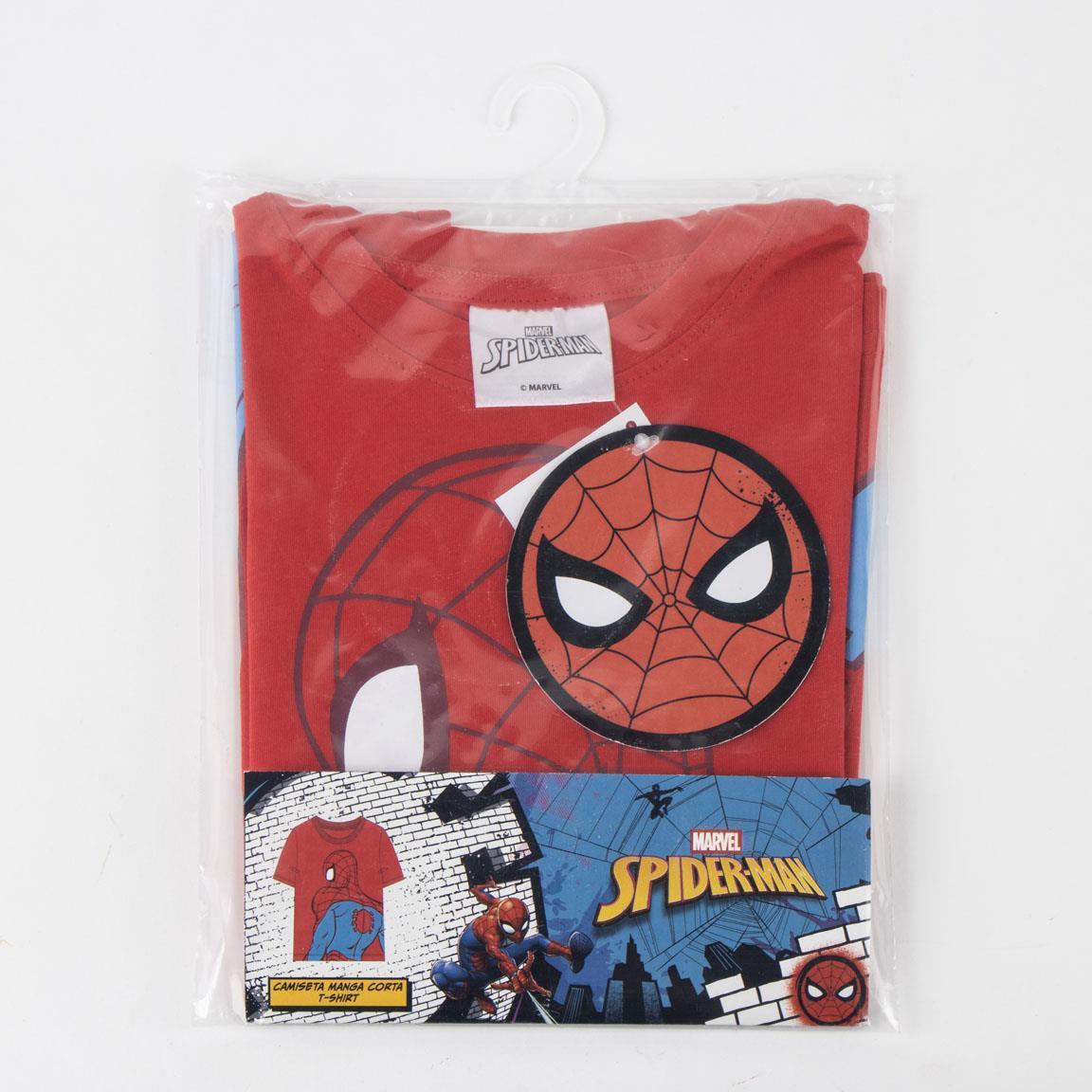 Camiseta manga corta Kinder Spiderman mit estampado frontal Rojo intenso 6/6