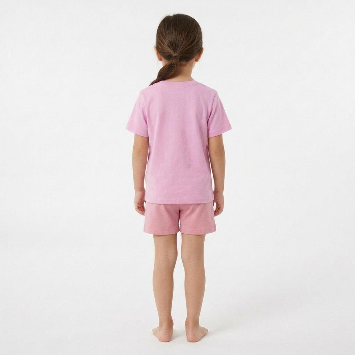 Camiseta Infantil Hello Kitty manga corta Rosa com Estampado My Melody 5/6