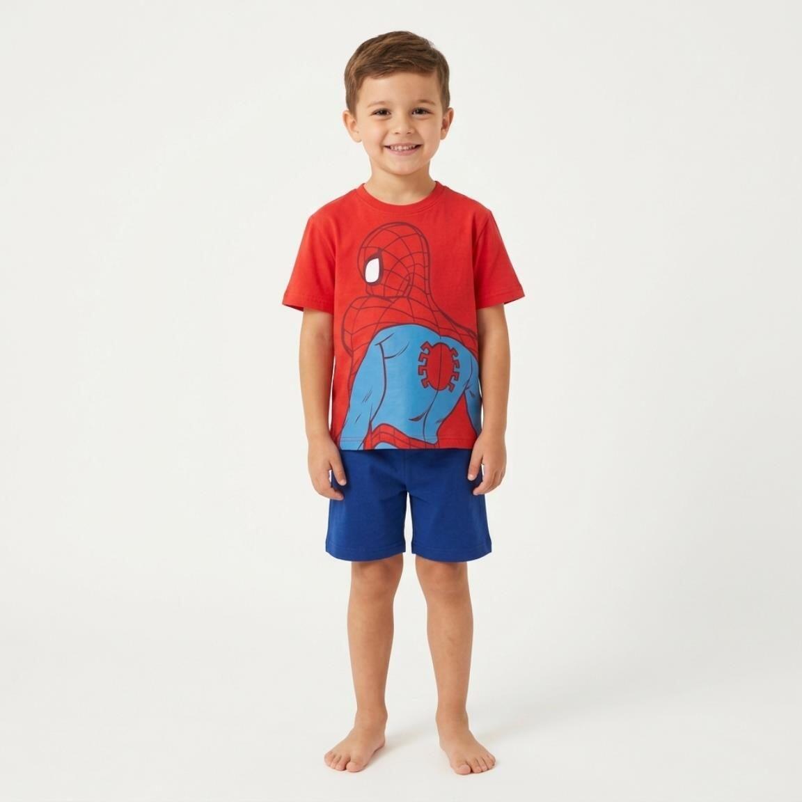 Camiseta manga corta Kinder Spiderman mit estampado frontal Rojo intenso 4/6