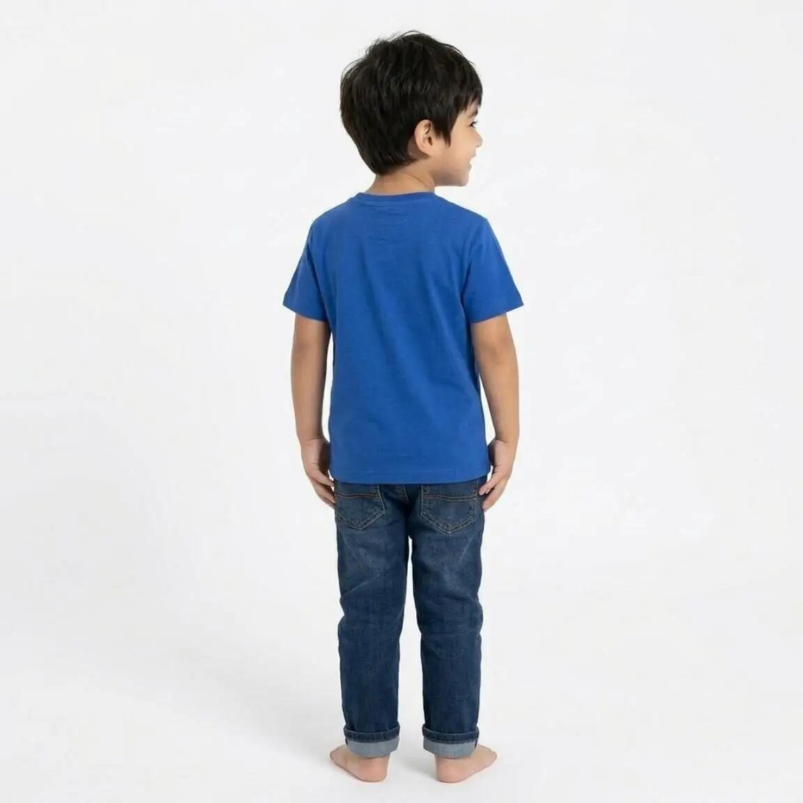 Camiseta manga corta Infantil PAW Patrol Chase Estampada Azul Royal 7/7
