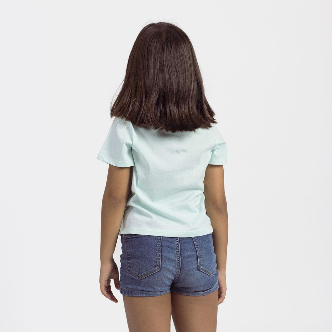 Camiseta Kinder Stitch Manga Corta mit Estampado Kauai Turquesa Claro 4/6