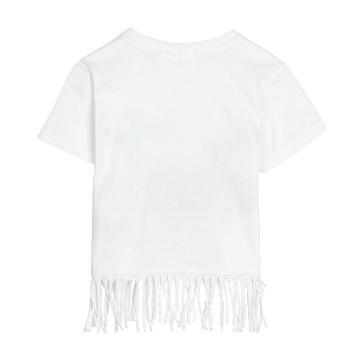Camiseta Enfant Stitch Manga Corta Blanca avec Flecos et Estampado 2/5