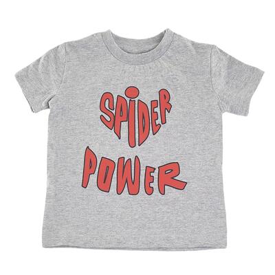 Baseballshirt marvel comics zwart met knopen en rode boordjes