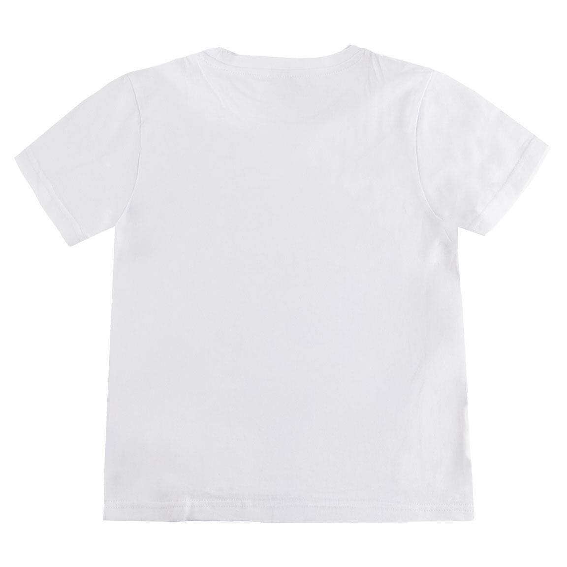 Camiseta Infantil Stitch Manga Corta Estampado Surf Shack Blanca 2/6