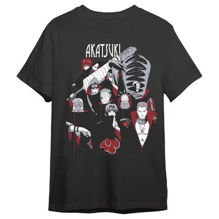 T-shirt Adulte Naruto Shippuden Kurama avec Imprimé Devant Bleu Marine