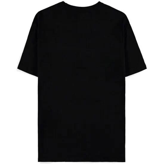 Camiseta Adulto Stranger Things Demogorgon Estampada Negra manga corta 2/2