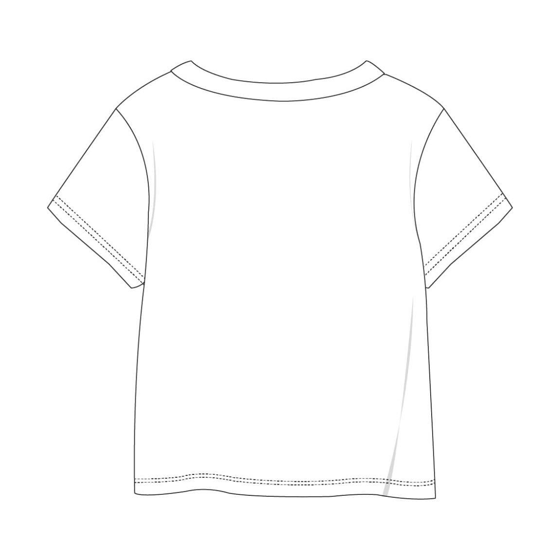 Camiseta manga corta Niños Moana con estampado Vaiana y Pua Blanca 4/7