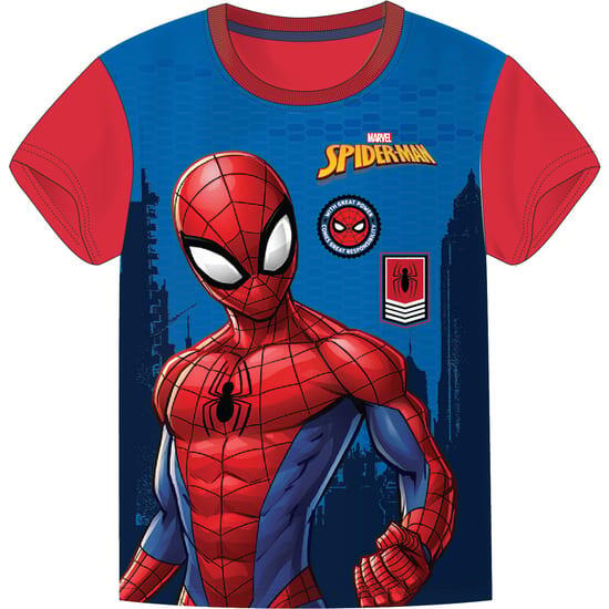 Camiseta Infantil Spiderman Hero Pack 10 Surtida 2 Diseños Manga Corta 3/3