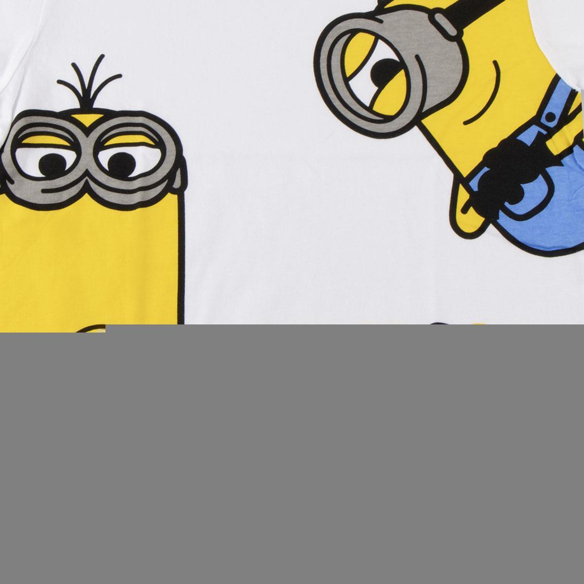 Camiseta manga corta Bambini Minions Estampado Minion Powered Blanca 5/7