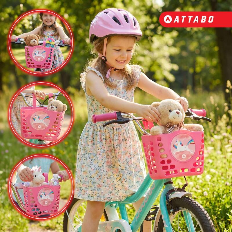 Coș pentru biciclete pentru copii ATTABO