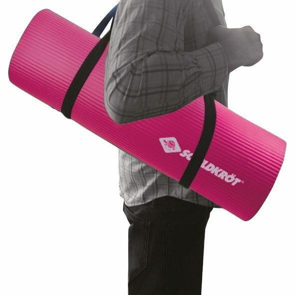 Mata do ćwiczeń Schildkrot Fitness Mat różowa 180x61x1 cm 960070