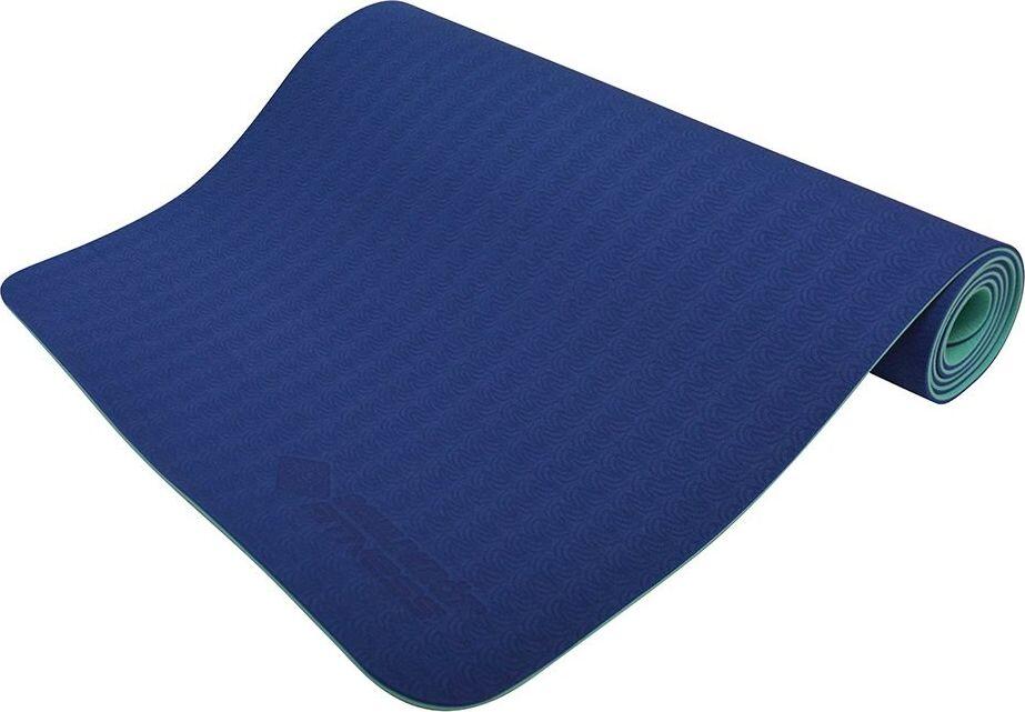 Mata do jogi Schildkrot Bicolor yoga matte granatowo-miętowa 960067 4/7